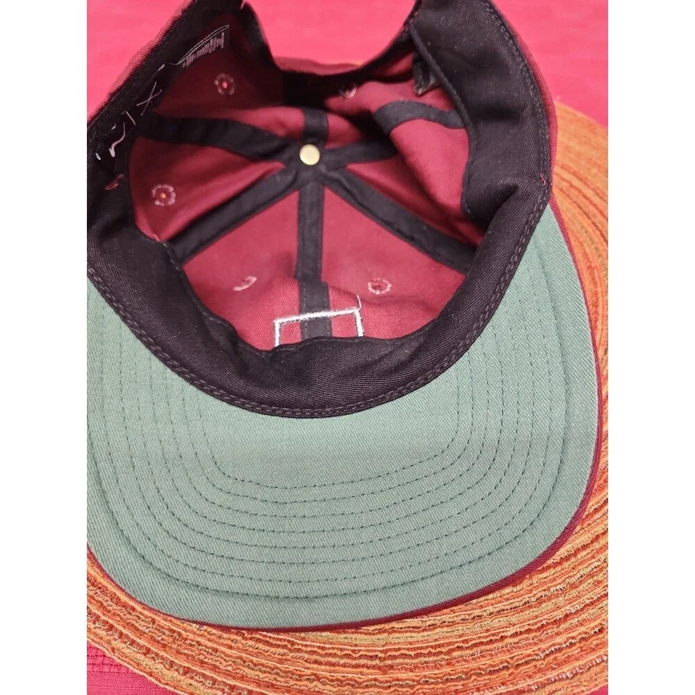 Nike Golf Strapback Ball Cap Burgundy Adjustable New With Tags